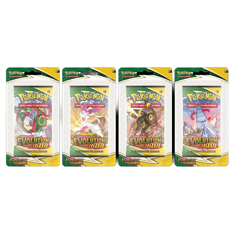 Artset Pokémon EB7 Évolution Céleste Français – 4 Blisters