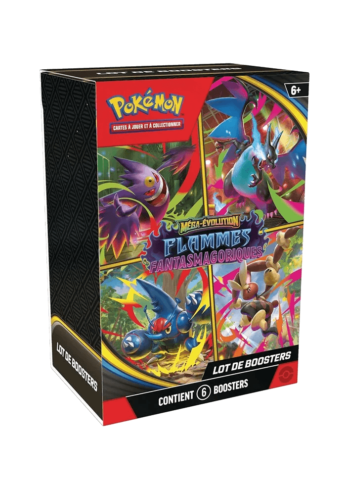 Bundle Pokémon Flammes Fantasmagoriques ME02 Français