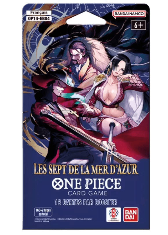 Blister One Piece OP14 Les Sept de la Mer d’Azur Français