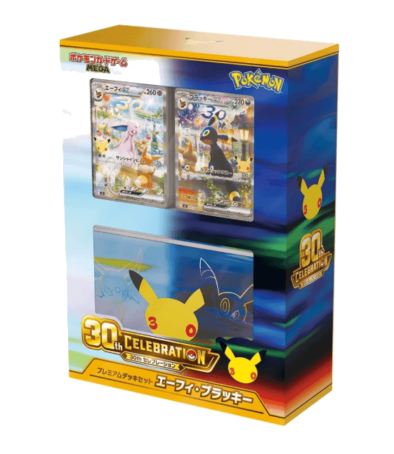 Premium Deck Set Pokémon 30th Celebration Mentali & Noctali - Japonais