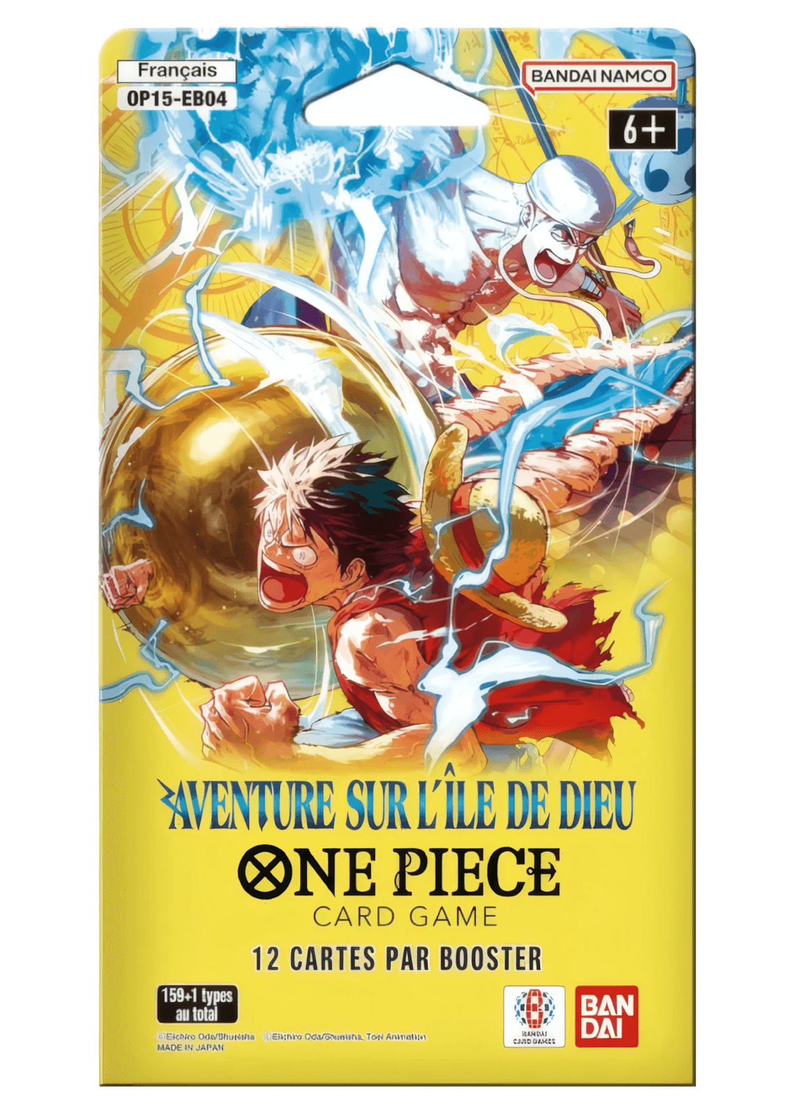 Blister One Piece OP15 Aventure sur l’Île de Dieu Français