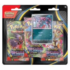 Tripack Pokémon Flammes Fantasmagoriques ME02 Français